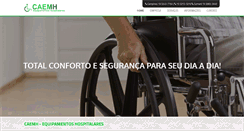 Desktop Screenshot of caemh.com.br