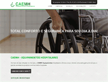 Tablet Screenshot of caemh.com.br